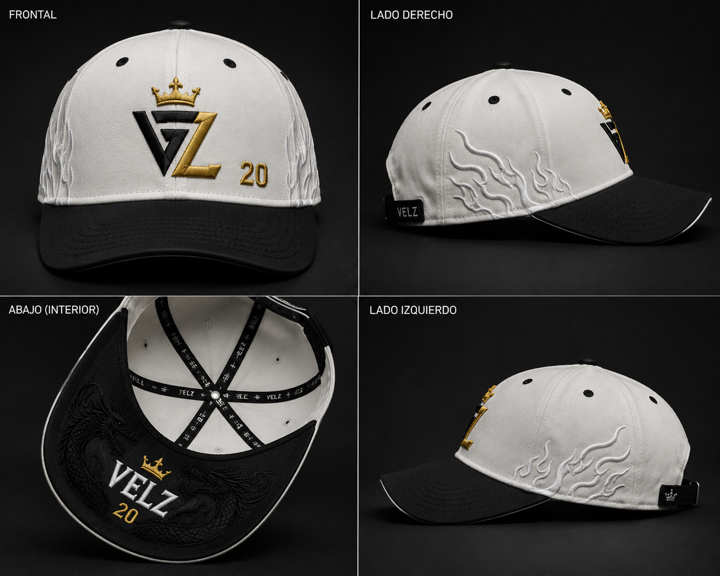 VELZ ELITE – WHITE FLAME